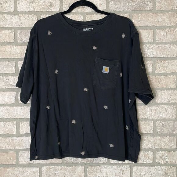 Carhartt crop floral t-shirt size XXL - Picture 3 of 8